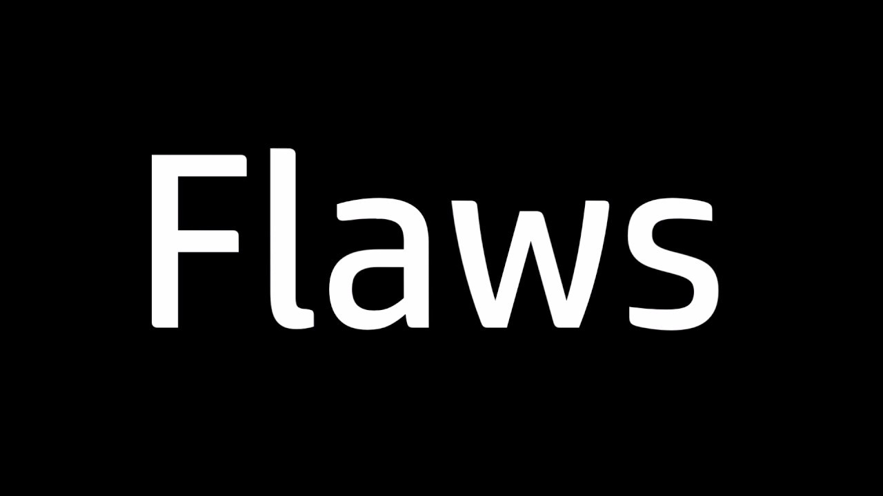 film flaws